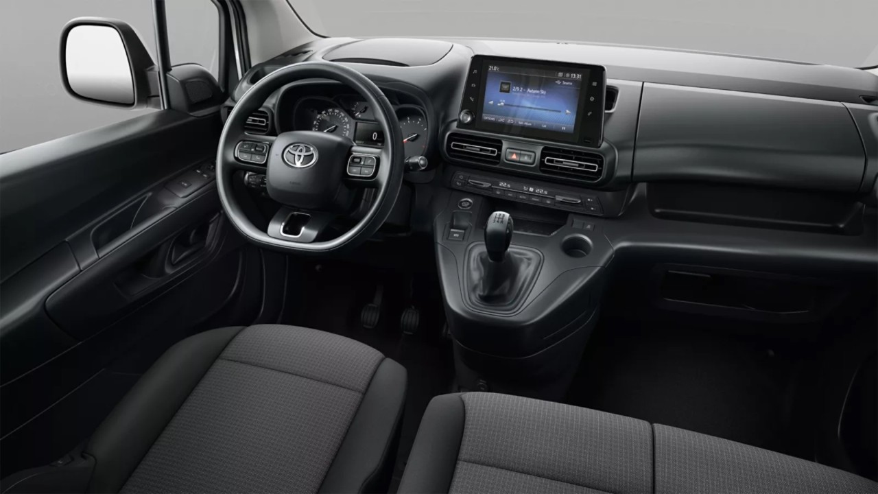 Το τιμόνι του Toyota Proace City