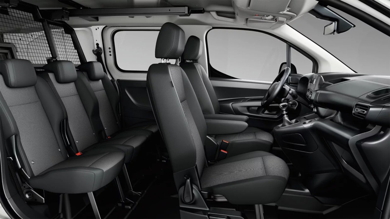 Toyota Proace City θέσεις επιβατών