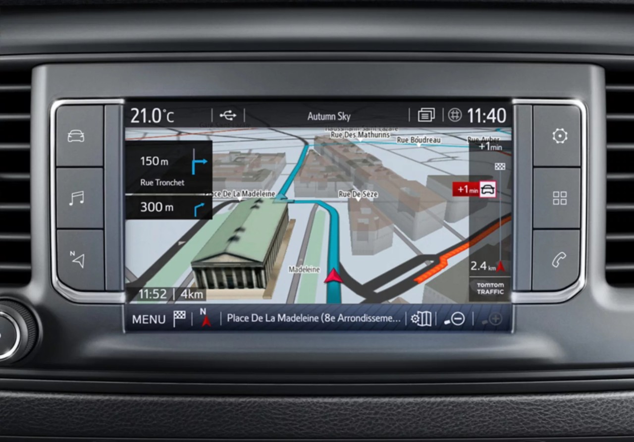 Toyota Proace οθόνη Multimedia
