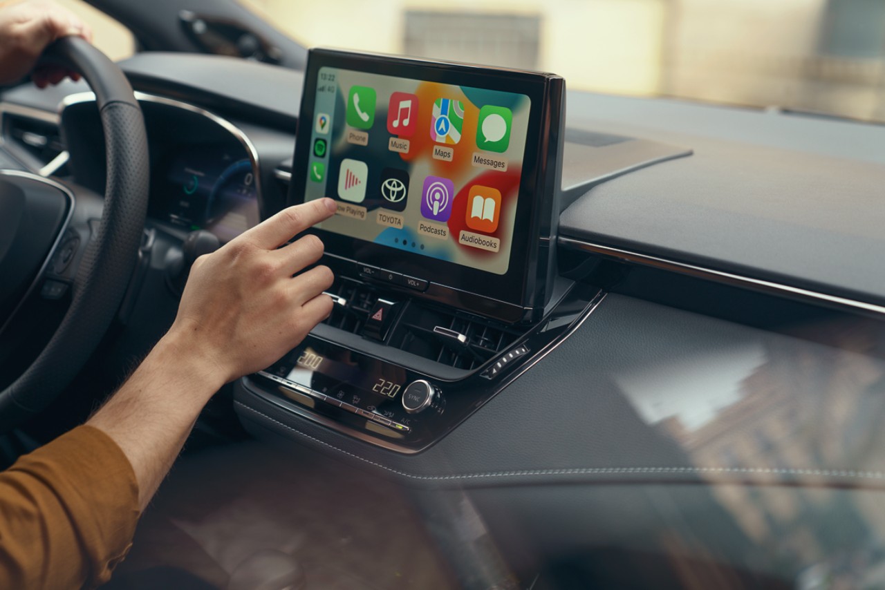 οθόνη Multimedia σε toyota